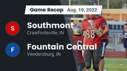 Recap: Southmont  vs. Fountain Central  2022