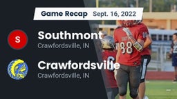 Recap: Southmont  vs. Crawfordsville  2022