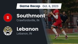 Recap: Southmont  vs. Lebanon  2023