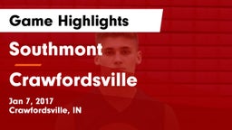 Southmont  vs Crawfordsville  Game Highlights - Jan 7, 2017
