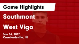 Southmont  vs West Vigo  Game Highlights - Jan 14, 2017