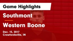 Southmont  vs Western Boone  Game Highlights - Dec. 15, 2017