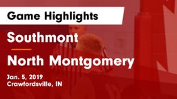 Southmont  vs North Montgomery  Game Highlights - Jan. 5, 2019