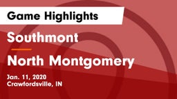 Southmont  vs North Montgomery  Game Highlights - Jan. 11, 2020