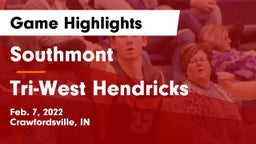 Southmont  vs Tri-West Hendricks  Game Highlights - Feb. 7, 2022