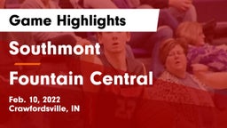 Southmont  vs Fountain Central  Game Highlights - Feb. 10, 2022