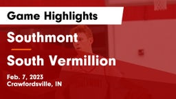 Southmont  vs South Vermillion  Game Highlights - Feb. 7, 2023