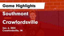 Southmont  vs Crawfordsville  Game Highlights - Jan. 6, 2024