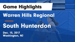 Warren Hills Regional  vs South Hunterdon  Game Highlights - Dec. 15, 2017