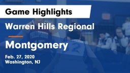 Warren Hills Regional  vs Montgomery  Game Highlights - Feb. 27, 2020