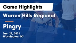 Warren Hills Regional  vs Pingry Game Highlights - Jan. 28, 2021