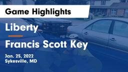 Liberty  vs Francis Scott Key  Game Highlights - Jan. 25, 2022