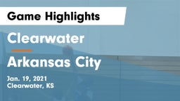 Clearwater  vs Arkansas City Game Highlights - Jan. 19, 2021