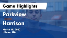 Parkview  vs Harrison  Game Highlights - March 10, 2020