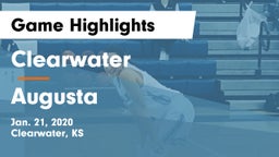 Clearwater  vs Augusta  Game Highlights - Jan. 21, 2020