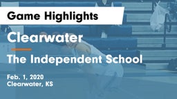Clearwater  vs The Independent School Game Highlights - Feb. 1, 2020