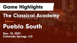The Classical Academy  vs Pueblo South  Game Highlights - Dec. 10, 2022
