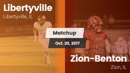 Matchup: Libertyville High vs. Zion-Benton  2017