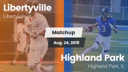 Matchup: Libertyville High vs. Highland Park  2018