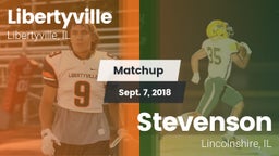 Matchup: Libertyville High vs. Stevenson  2018