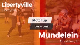 Matchup: Libertyville High vs. Mundelein  2018