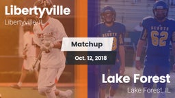 Matchup: Libertyville High vs. Lake Forest  2018