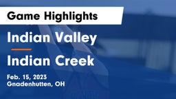 Indian Valley  vs Indian Creek  Game Highlights - Feb. 15, 2023