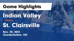 Indian Valley  vs St. Clairsville  Game Highlights - Nov. 28, 2023