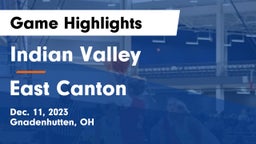 Indian Valley  vs East Canton  Game Highlights - Dec. 11, 2023