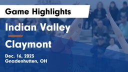 Indian Valley  vs Claymont  Game Highlights - Dec. 16, 2023