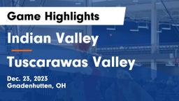Indian Valley  vs Tuscarawas Valley  Game Highlights - Dec. 23, 2023