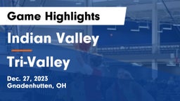 Indian Valley  vs Tri-Valley  Game Highlights - Dec. 27, 2023