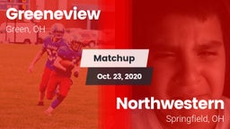 Matchup: Greeneview High vs. Northwestern  2020