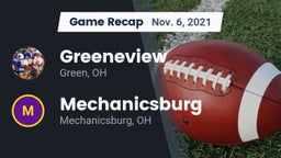 Recap: Greeneview  vs. Mechanicsburg  2021