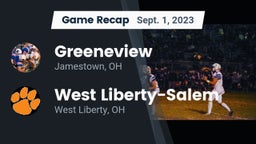 Recap: Greeneview  vs. West Liberty-Salem  2023