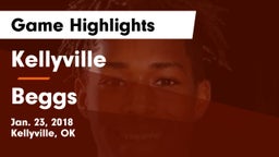 Kellyville  vs Beggs  Game Highlights - Jan. 23, 2018
