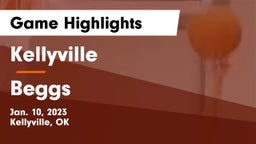 Kellyville  vs Beggs  Game Highlights - Jan. 10, 2023
