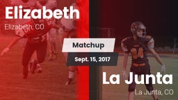 Matchup: Elizabeth High vs. La Junta  2017