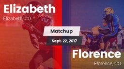 Matchup: Elizabeth High vs. Florence  2017