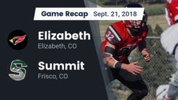 Recap: Elizabeth  vs. Summit  2018