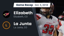 Recap: Elizabeth  vs. La Junta  2018