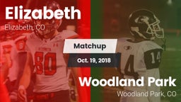 Matchup: Elizabeth High vs. Woodland Park  2018