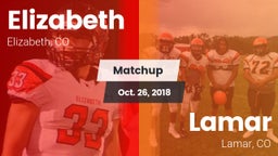 Matchup: Elizabeth High vs. Lamar  2018