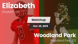 Matchup: Elizabeth High vs. Woodland Park  2019