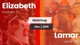 Matchup: Elizabeth High vs. Lamar  2019