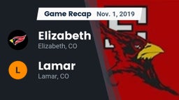 Recap: Elizabeth  vs. Lamar  2019