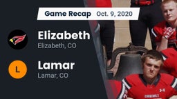 Recap: Elizabeth  vs. Lamar  2020