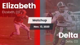 Matchup: Elizabeth High vs. Delta  2020