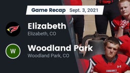 Recap: Elizabeth  vs. Woodland Park  2021