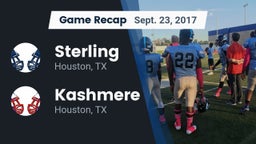 Recap: Sterling  vs. Kashmere  2017